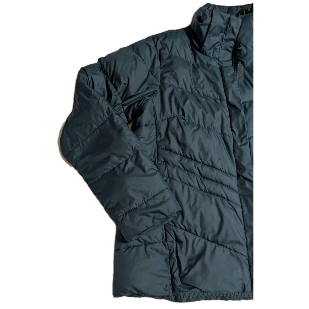 Columbia Men's Insulated Puffer Jacket Medium Teal Blue Full Zip Winter Coat‎ - Picture 3 of 9